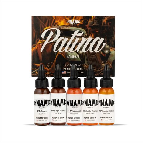 Краска Dynamic Colors Patina Color Set (5 пигментов)
