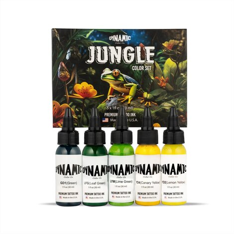 Краска Dynamic Colors Jungle Color Set (5 пигментов)