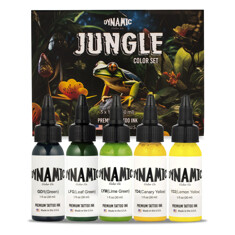 Краска Dynamic Colors Jungle Color Set (5 пигментов)
