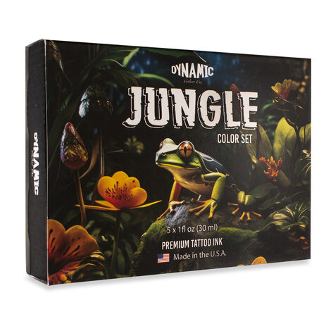 Краска Dynamic Colors Jungle Color Set (5 пигментов)