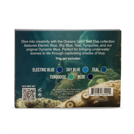 Краска Dynamic Colors Oceans Color Set (5 пигментов)