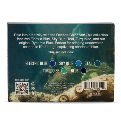 Краска Dynamic Colors Oceans Color Set (5 пигментов)