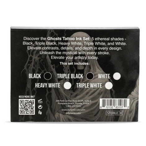 Краска Dynamic Colors Ghosts Color Set (5 пигментов)