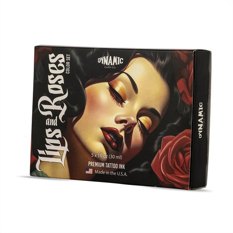 Краска Dynamic Colors Lips and Roses Color Set (5 пигментов)