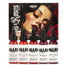 Краска Dynamic Colors Lips and Roses Color Set (5 пигментов)