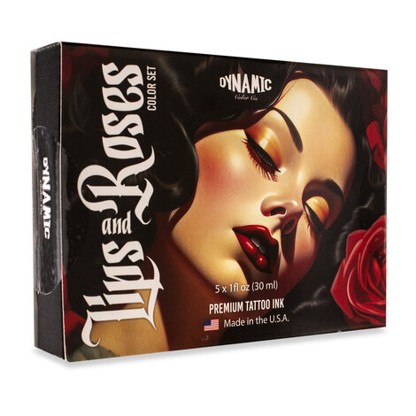 Краска Dynamic Colors Lips and Roses Color Set (5 пигментов)