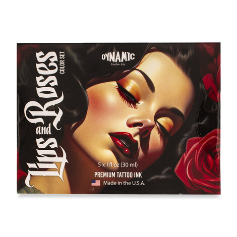 Краска Dynamic Colors Lips and Roses Color Set (5 пигментов)