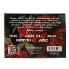 Краска Dynamic Colors Lips and Roses Color Set (5 пигментов)