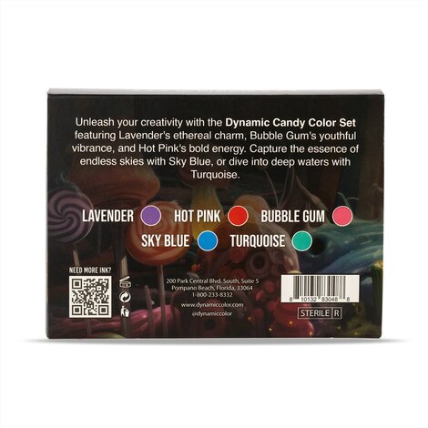 Краска Dynamic Colors Candy Color Set (5 пигментов)