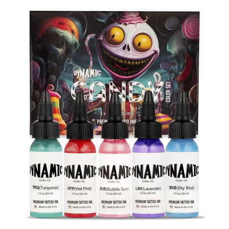 Краска Dynamic Colors Candy Color Set (5 пигментов)