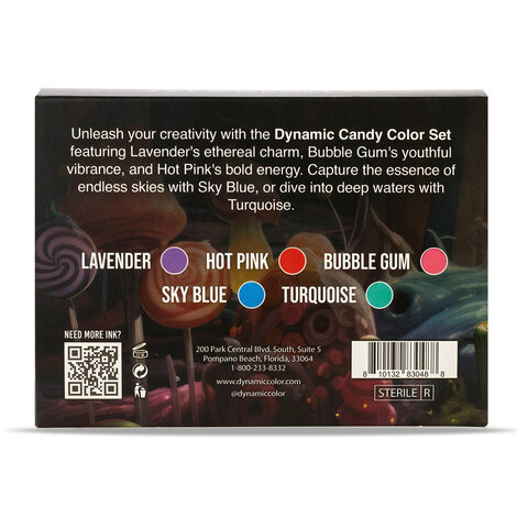 Краска Dynamic Colors Candy Color Set (5 пигментов)