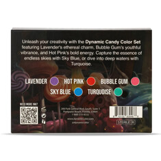 Краска Dynamic Colors Candy Color Set (5 пигментов)