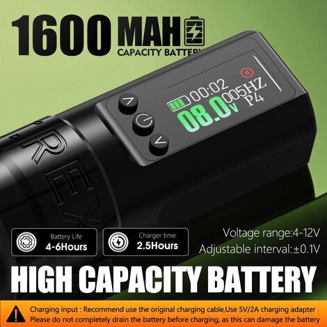 Тату машинка Ambition T-REX V1-S (3.5мм)