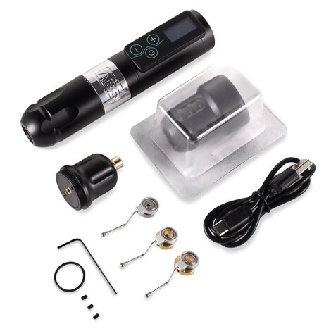 Тату машинка Ambition ABS Vibe Silver