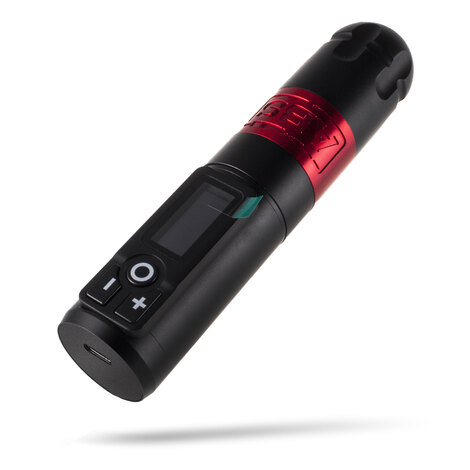 Тату машинка Ambition ABS Soldier - Red