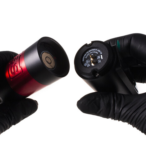 Тату машинка Ambition ABS Soldier - Red