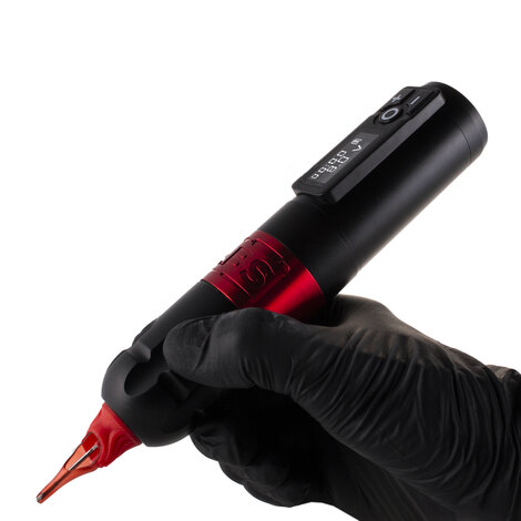 Тату машинка Ambition ABS Soldier - Red