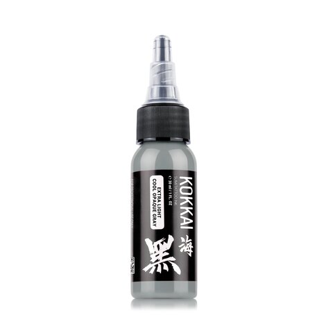 Пигмент для тату KOKKAI Sumi Cool Opaque Gray Set (5 пигментов)