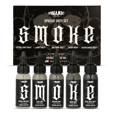 Краска Dynamic Colors Smoke Opaque Set - Dark Grey