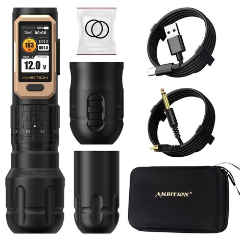 Тату машинка Ambition Soldier Pro 520 - Black