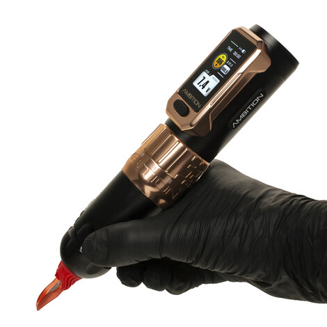 Тату машинка Ambition Soldier Pro 520 - Gold