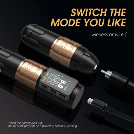 Тату машинка Ambition Soldier 270 S1 - Black (4.5 - 5.0мм)