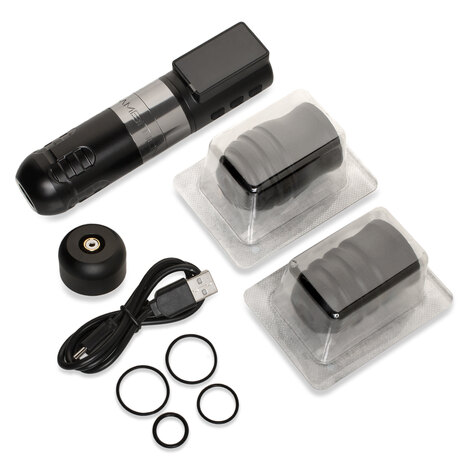 Тату машинка Ambition Paco 3 - Silver (2.2мм - 4.2мм)