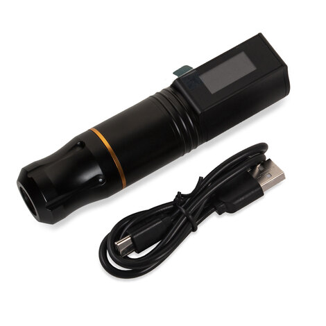 Тату машинка Ambition T-REX Storm Black/Gold (4.0mm)