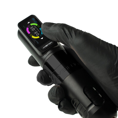 Тату машинка Ambition Seher Adjustable Stroke 2.2 - 4.2 мм - Black (42мм)