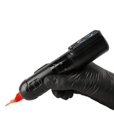 Тату машинка Ambition Seher Adjustable Stroke 2.2 - 4.2 мм - Black (42мм)