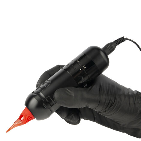 Тату машинка Ambition Seher Adjustable Stroke 2.2 - 4.2 мм - Black (42мм)