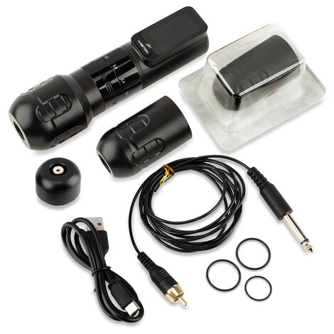 Тату машинка Ambition Seher Adjustable Stroke 2.2 - 4.2 мм - Black (42мм)