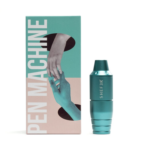 Машинка для дермопигментации SHEFER PEN - Blue (мятный)