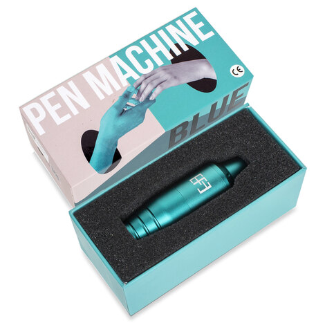 Машинка для дермопигментации SHEFER PEN - Blue (мятный)