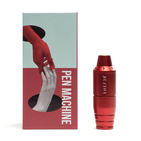 Машинка для дермопигментации SHEFER PEN - Red (красный)