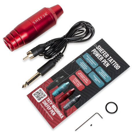 Машинка для дермопигментации SHEFER PEN - Red (красный)