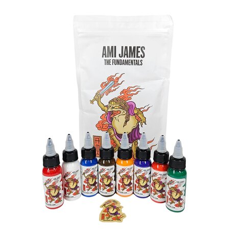 Краска Solid Ink Ami James 8 Fundamental Color Set (8 пимгентов)