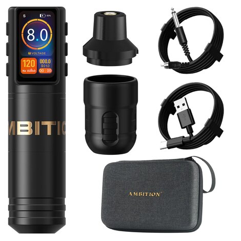 Тату машинка Ambition Ninja Max 2 Plus (3.5мм) - Gold