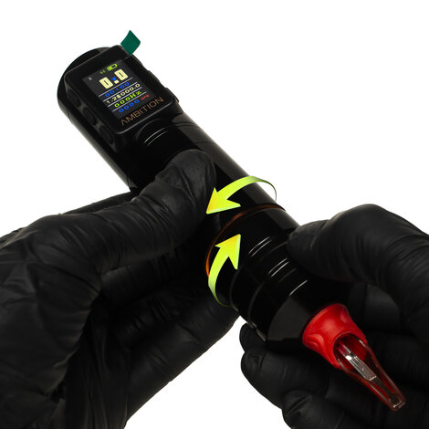 Тату машинка Ambition Ninja Plus 2 (4.0мм + 3.5мм)