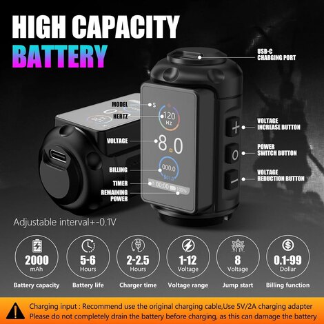 Тату машинка Ambition Kiss of Dragon TRAVELER-T2 (2.2мм-4.2мм) - Black