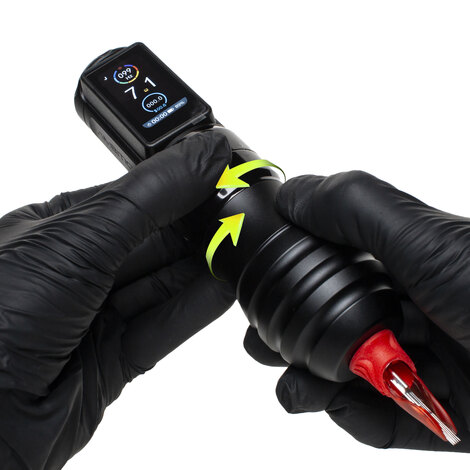 Тату машинка Ambition Kiss of Dragon TRAVELER-T2 (2.2мм-4.2мм) - Black