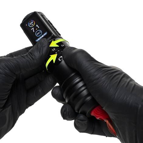 Тату машинка Ambition Kiss of Dragon TRAVELER-T2 (2.2мм-4.2мм) - Black