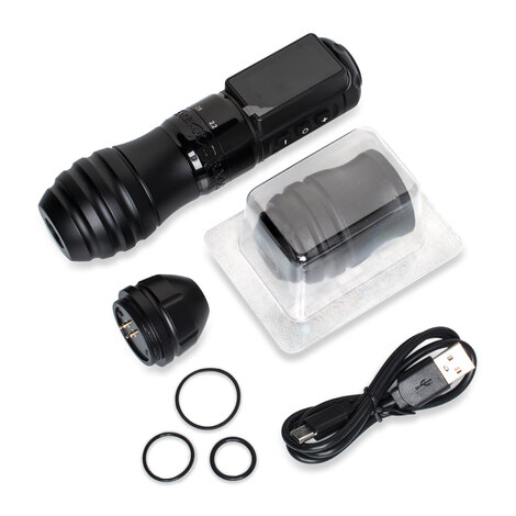 Тату машинка Ambition Kiss of Dragon TRAVELER-T2 (2.2мм-4.2мм) - Black