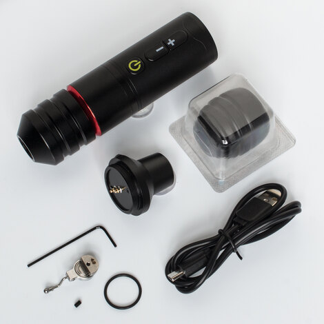 Тату машинка Ambition Ninja Pro - B (4.0мм) - Red