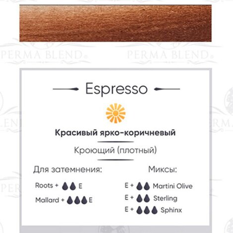 Все для перманента на распродаже Espresso - ГОДЕН до 09.2026
