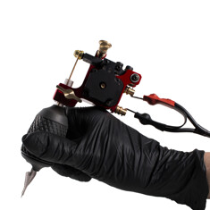 Тату машинка Leo Smagin HYBRID V4.2 Red Clip-Cord