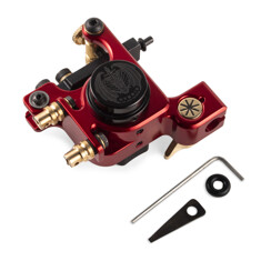 Тату машинка Leo Smagin HYBRID V4.2 Red Clip-Cord