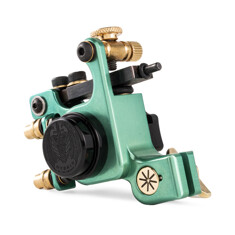 Тату машинка Leo Smagin HYBRID V4.2 Mint Green /  Black Clip-Cord