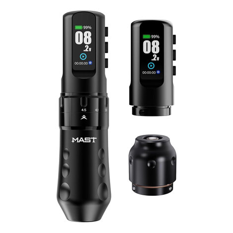 Тату машинка Flip 4 Pro Tattoo Machine Set (2.5-4.5mm) - Black
