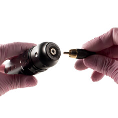 Тату-машинка Mast Rotary Machines Flip 4 Pro Tattoo Machine Set (2.5 - 4.5мм) - Black
